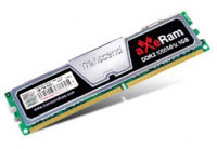 Transcend 2GB DDR2 Overclocking Memory 240Pin Long-DIMM DDR2-1066+ Unbuffer Non-ECC 5-5-5-15 (TX1066QLU-2GK)